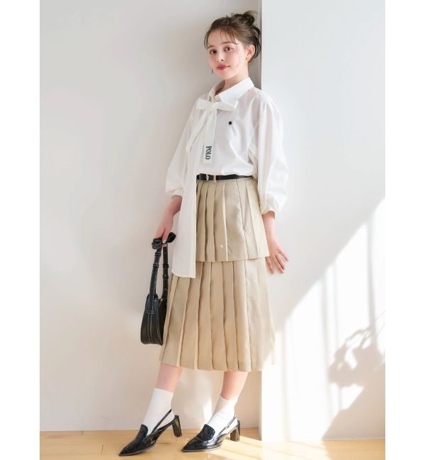 dazzlin「【POLO BCSコラボ/再生産】マルチウェイオーバーシャツ」|シャツ・ブラウス|