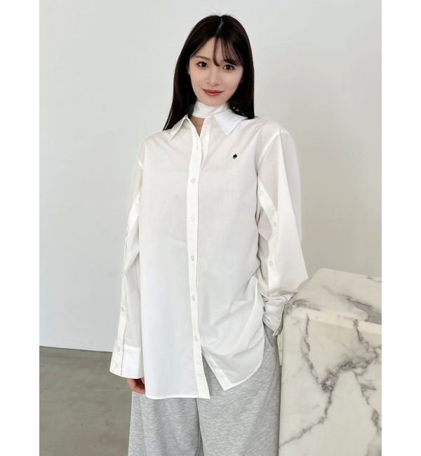 dazzlin「【POLO BCSコラボ/再生産】マルチウェイオーバーシャツ」|シャツ・ブラウス|