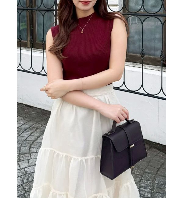 dazzlin「オーガンティアードスカート」|スカート|