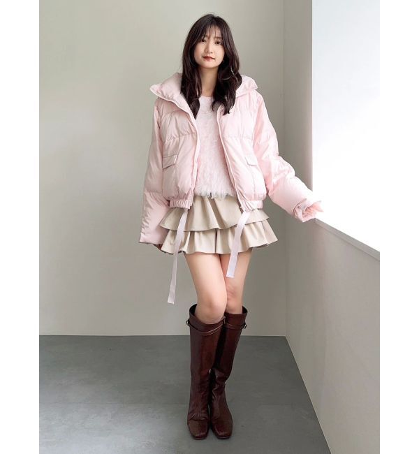 dazzlin「【セットアップ対応】フェイクスウェードミニスカート」|スカート|