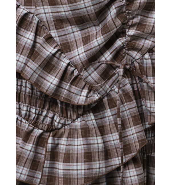 dazzlin「ランダムフリルギャザースカート」|スカート|