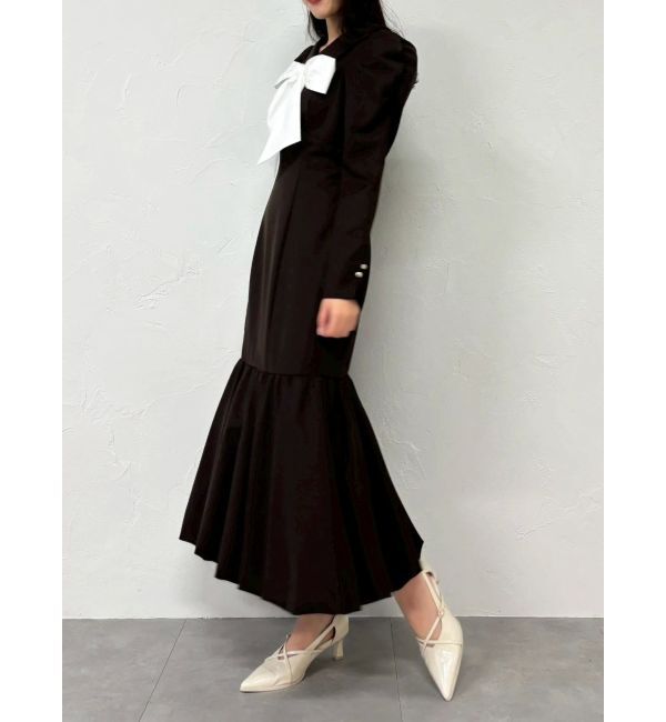 dazzlin「バルーンチェックワンピース」|ワンピース|