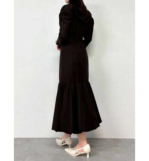 dazzlin「バルーンチェックワンピース」|ワンピース|