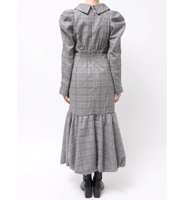 dazzlin「バルーンチェックワンピース」|ワンピース|