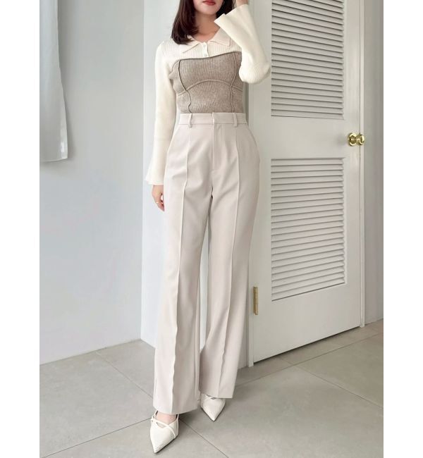 dazzlin「2WAYレイヤードスカートパンツ」|その他|