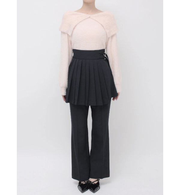 dazzlin「2WAYレイヤードスカートパンツ」|その他|