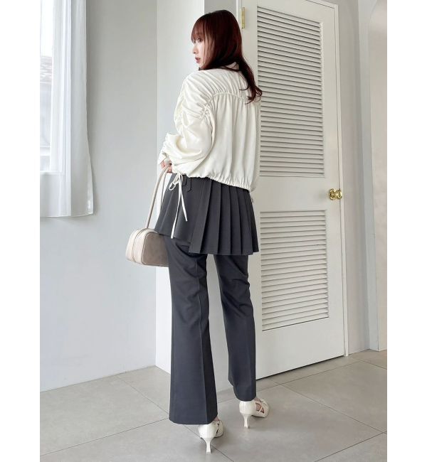 dazzlin「2WAYレイヤードスカートパンツ」|その他|
