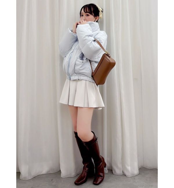 dazzlin「【20周年記念復刻！/セットアップ対応】ボックスプリーツカットミニスカート」|スカート|