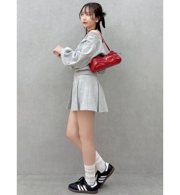 dazzlin「【20周年記念復刻！/セットアップ対応】ボックスプリーツカットミニスカート」|スカート|