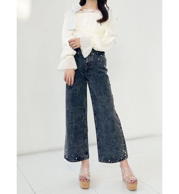 MERCURYDUO「ショルダーリボンオフショルブラウス」|シャツ・ブラウス|