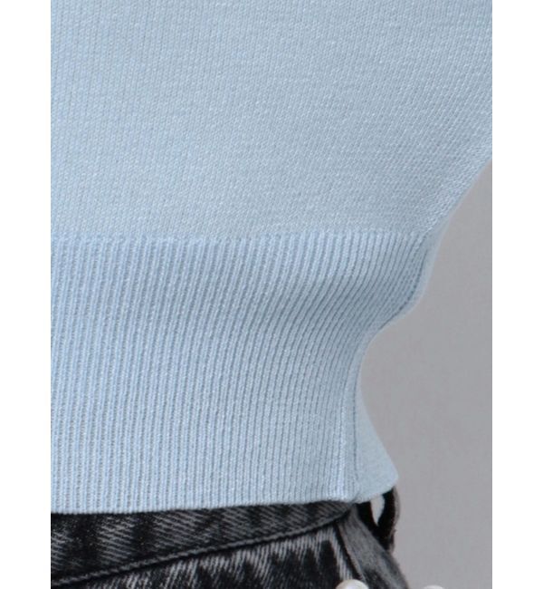 MERCURYDUO「2WAYシアーコンパクトカーディガン」|カーディガン|