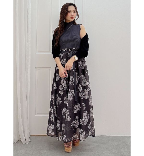 MERCURYDUO「2WAYシアーコンパクトカーディガン」|カーディガン|