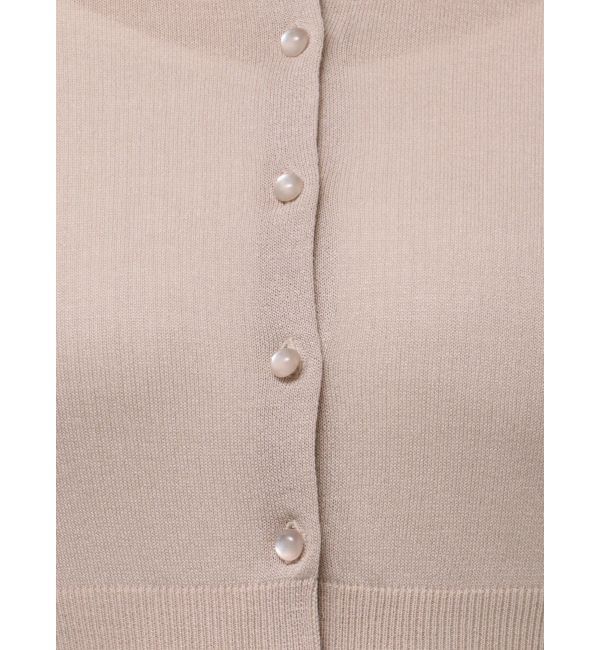 MERCURYDUO「2WAYシアーコンパクトカーディガン」|カーディガン|