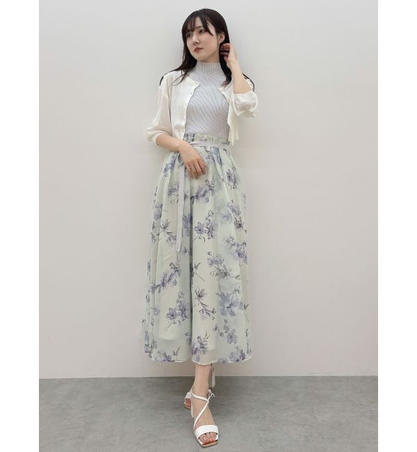 MERCURYDUO「2WAYシアーコンパクトカーディガン」|カーディガン|