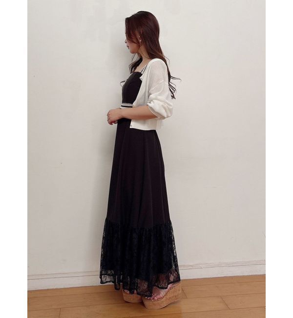 MERCURYDUO「2WAYシアーコンパクトカーディガン」|カーディガン|