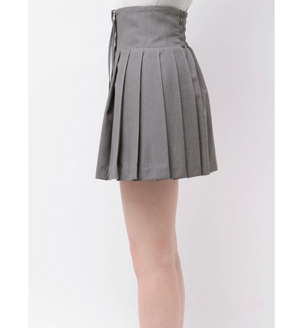 MERCURYDUO「プリーツミニスカパン」|スカート|
