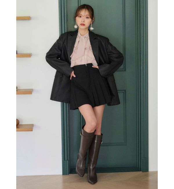 MERCURYDUO「プリーツミニスカパン」|スカート|