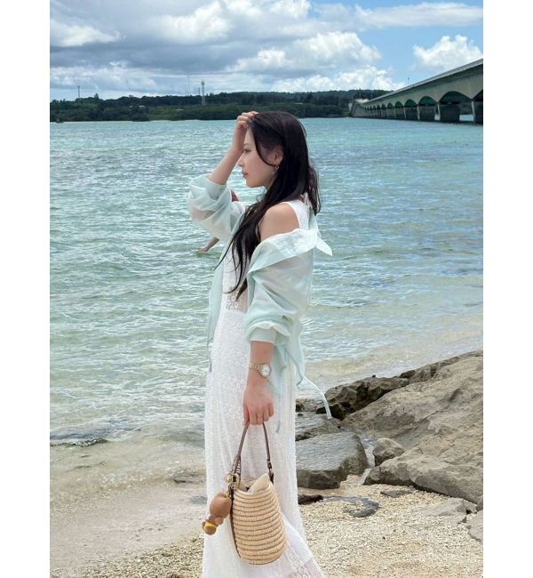 MERCURYDUO「ガーターデザインシャツ」|シャツ・ブラウス|