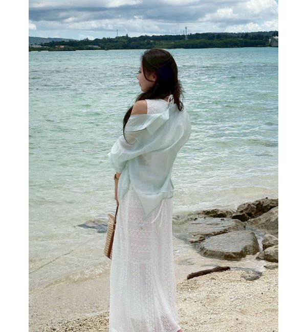 MERCURYDUO「ガーターデザインシャツ」|シャツ・ブラウス|