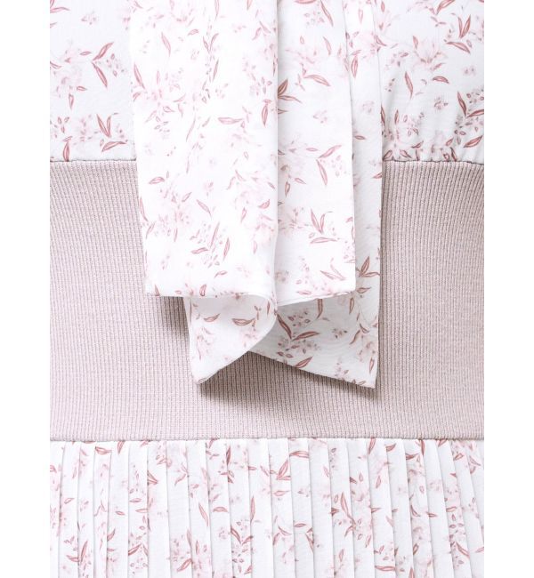 MERCURYDUO「ウエストリブプリーツワンピース」|ワンピース|