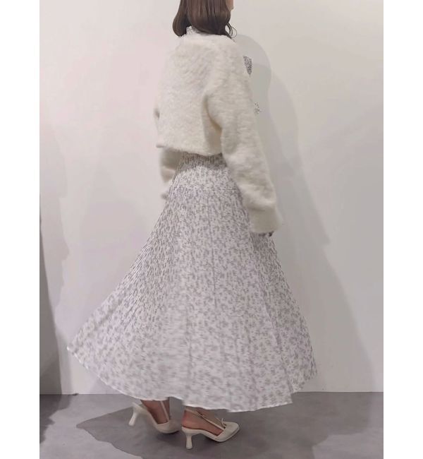 MERCURYDUO「ウエストリブプリーツワンピース」|ワンピース|