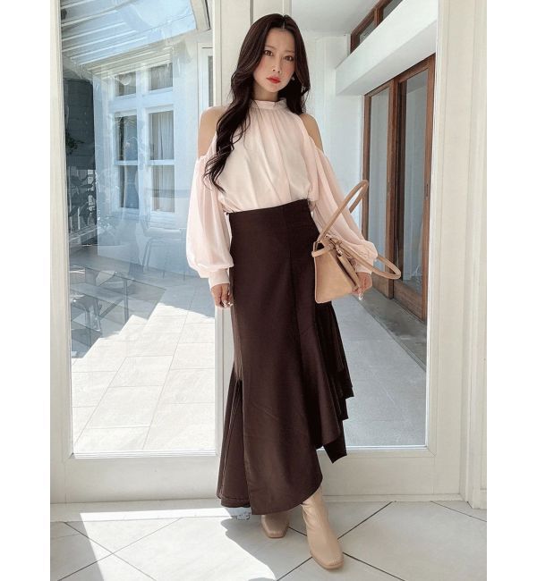 MERCURYDUO「アシメマーメイドスカート」|スカート|