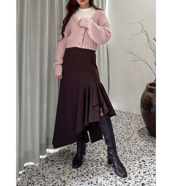 MERCURYDUO「アシメマーメイドスカート」|スカート|