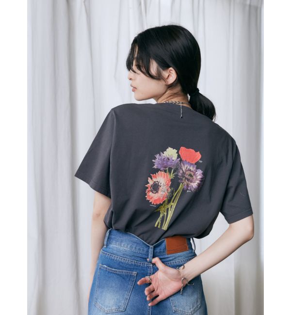MURUA「Beautiful flower Tシャツ【WEB限定】」|Tシャツ・カットソー|