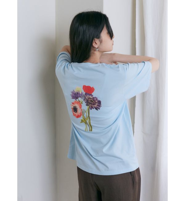 MURUA「Beautiful flower Tシャツ【WEB限定】」|Tシャツ・カットソー|