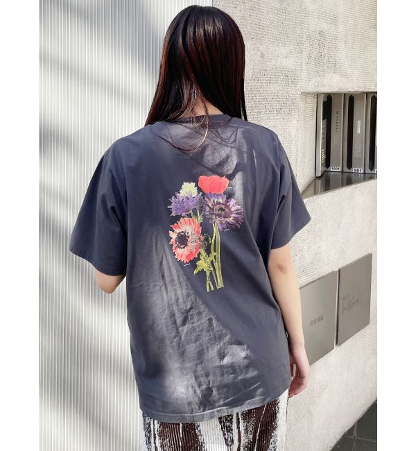 MURUA「Beautiful flower Tシャツ【WEB限定】」|Tシャツ・カットソー|