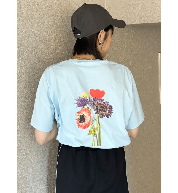 MURUA「Beautiful flower Tシャツ【WEB限定】」|Tシャツ・カットソー|