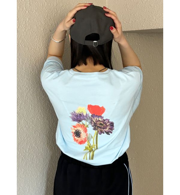 MURUA「Beautiful flower Tシャツ【WEB限定】」|Tシャツ・カットソー|