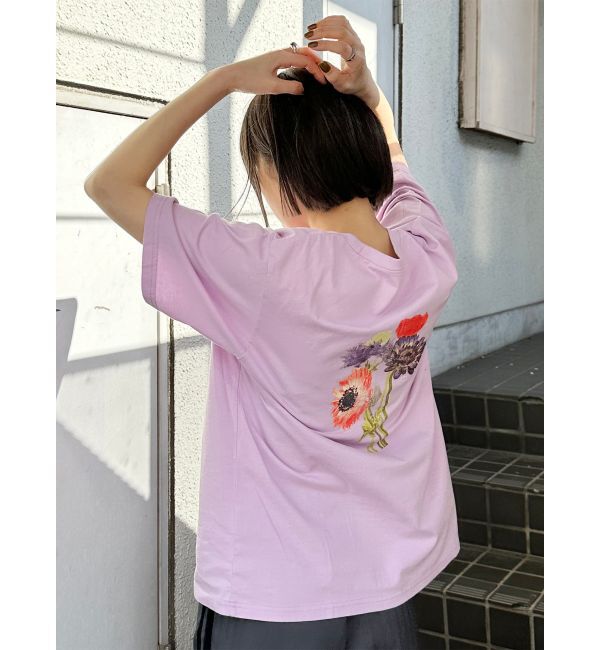 MURUA「Beautiful flower Tシャツ【WEB限定】」|Tシャツ・カットソー|