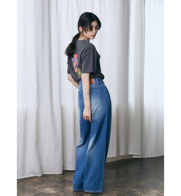 MURUA「Beautiful flower Tシャツ【WEB限定】」|Tシャツ・カットソー|