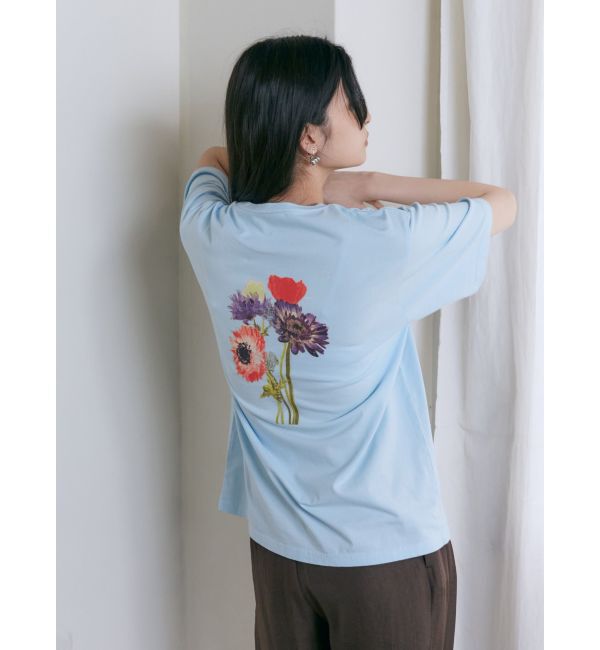 MURUA「Beautiful flower Tシャツ【WEB限定】」|Tシャツ・カットソー|