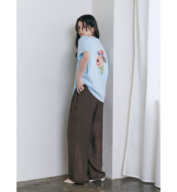 MURUA「Beautiful flower Tシャツ【WEB限定】」|Tシャツ・カットソー|