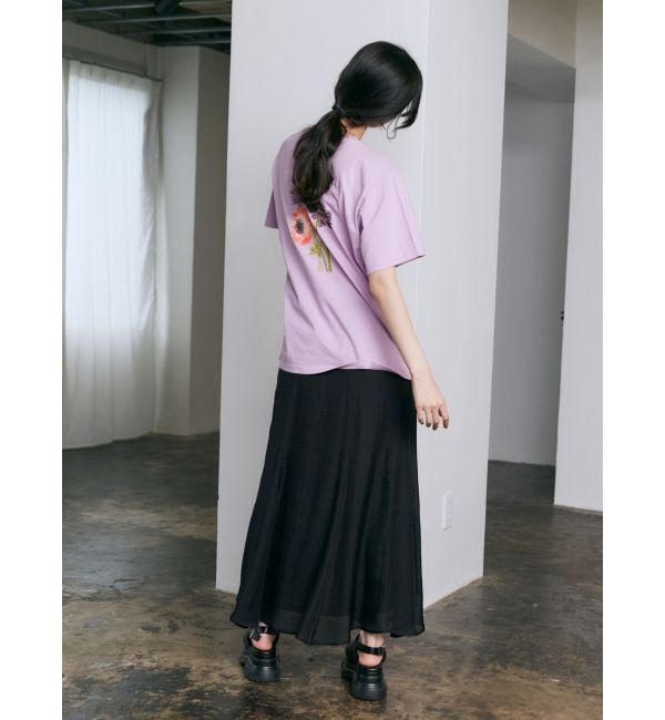 MURUA「Beautiful flower Tシャツ【WEB限定】」|Tシャツ・カットソー|