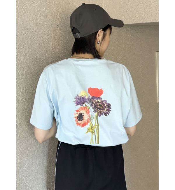 MURUA「Beautiful flower Tシャツ【WEB限定】」|Tシャツ・カットソー|