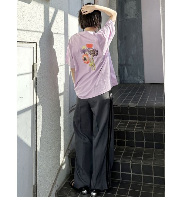 MURUA「Beautiful flower Tシャツ【WEB限定】」|Tシャツ・カットソー|