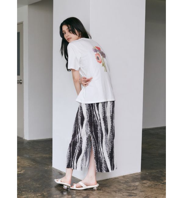 MURUA「Beautiful flower Tシャツ【WEB限定】」|Tシャツ・カットソー|