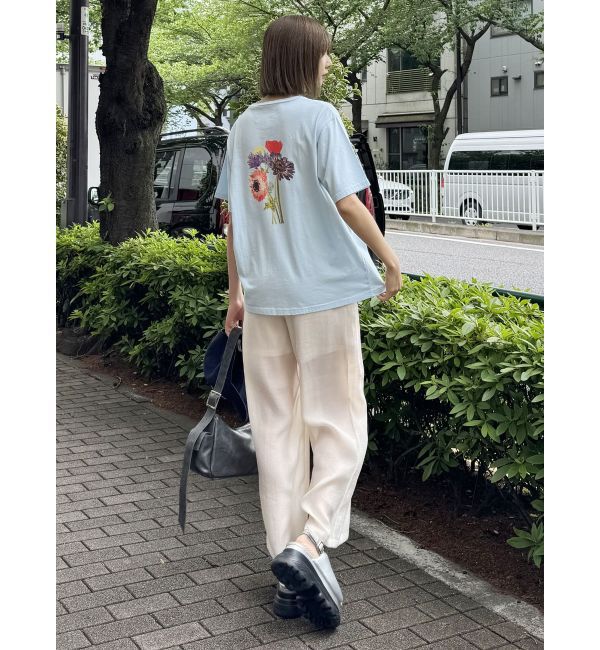 MURUA「Beautiful flower Tシャツ【WEB限定】」|Tシャツ・カットソー|