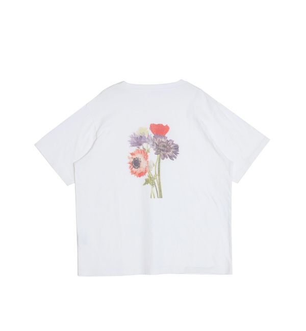 MURUA「Beautiful flower Tシャツ【WEB限定】」|Tシャツ・カットソー|