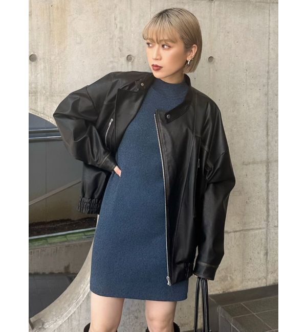 MURUA「ハーフスリーブフィットミニワンピース」|ワンピース|