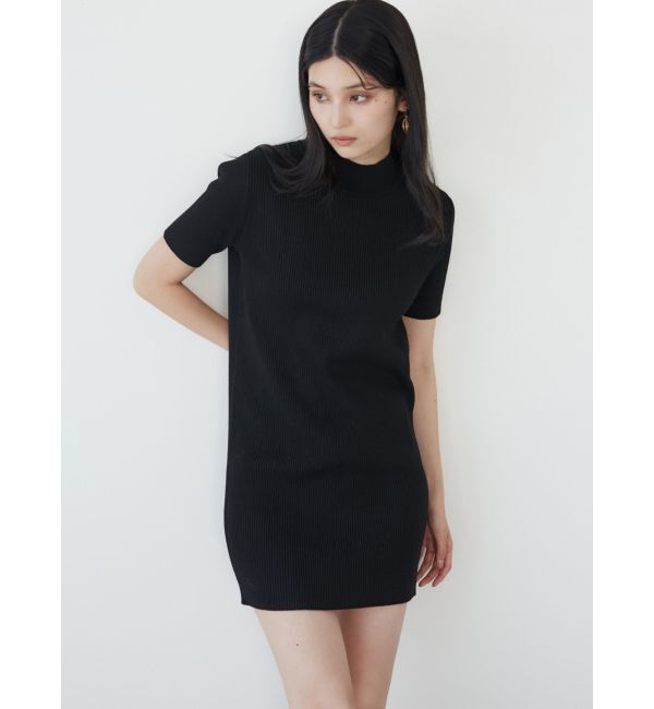 MURUA「ハーフスリーブフィットミニワンピース」|ワンピース|