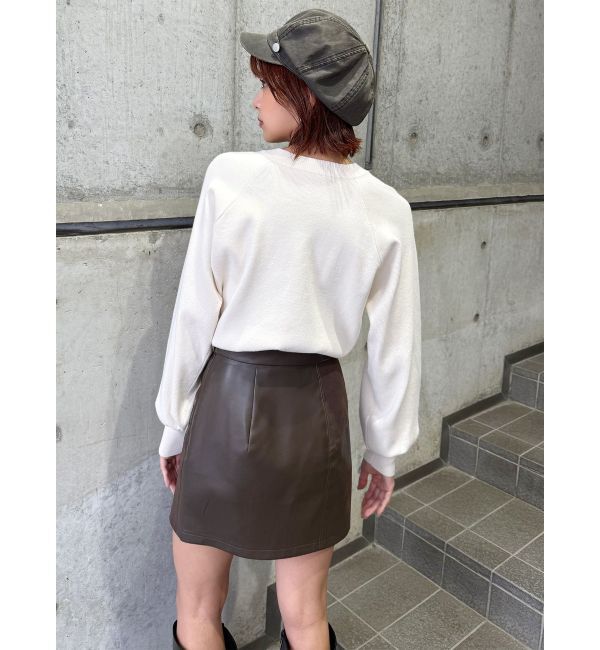 MURUA「ヴィンテージライクパッチワークミニスカート」|スカート|