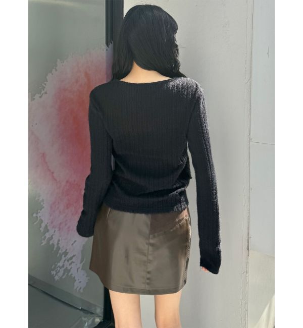 MURUA「ヴィンテージライクパッチワークミニスカート」|スカート|