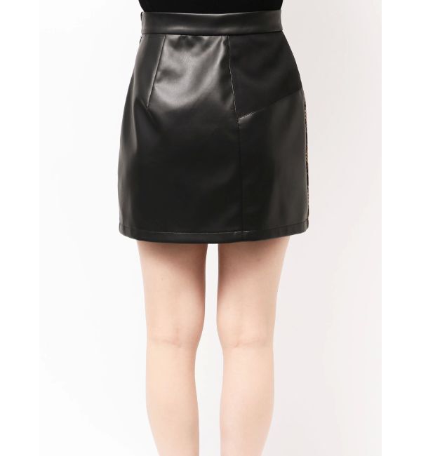 MURUA「ヴィンテージライクパッチワークミニスカート」|スカート|