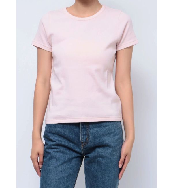 Ungrid「カラーフィットTee」|Tシャツ・カットソー|ピンク