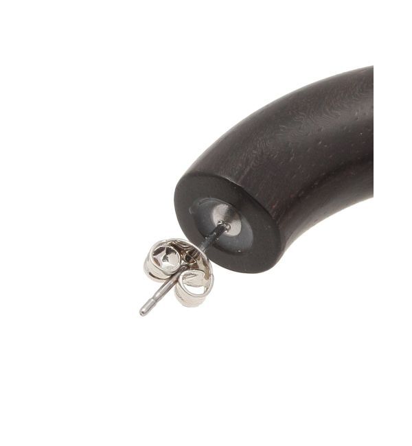 Ungrid「ウッドフープピアス」|その他|