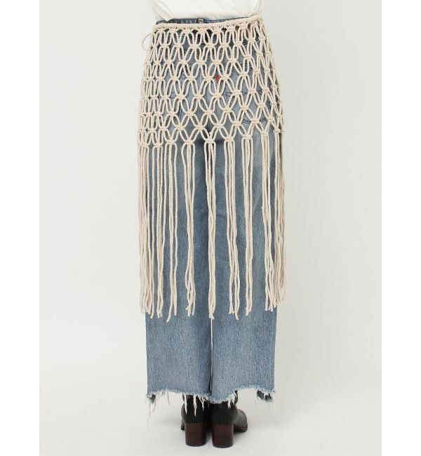 Ungrid「マクラメフリンジスカート」|スカート|